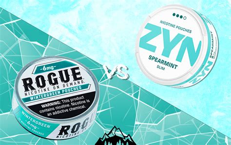 Rogue Nicotine Pouches vs Zyn Nicotine Pouches: Different Offerings - Granite Vapor