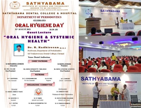 School of Dental Sciences | Sathyabama Institute of Science and ...