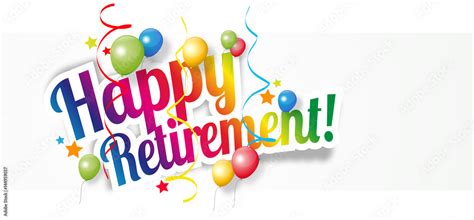 Happy retirement Stock Vector | Adobe Stock