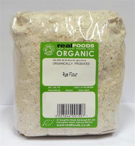 Buy Organic Stoneground Rye Flour