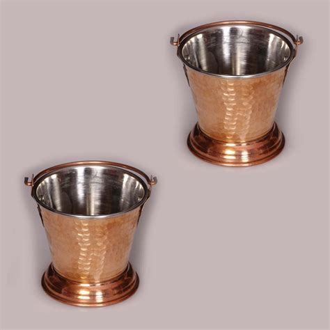 Buy prishka Small Copper and Stainless Steel Hand Made Hammer Serving ...