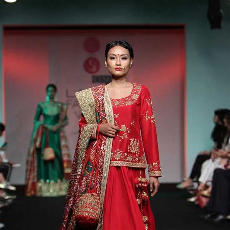 Saroj Jalan at Lakmé Fashion Week winter/festive 2019 | Vogue India