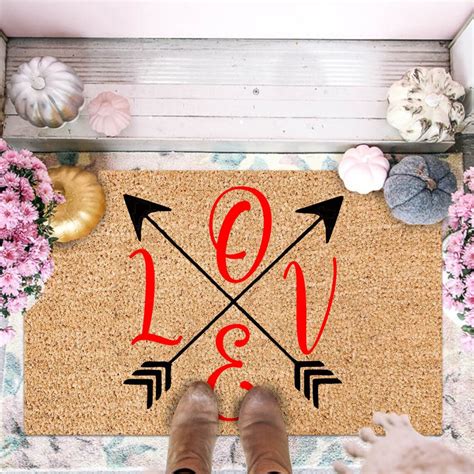 Fnochy Clearance Valentine's Day Doormat, Holiday Floor Mat, Living ...