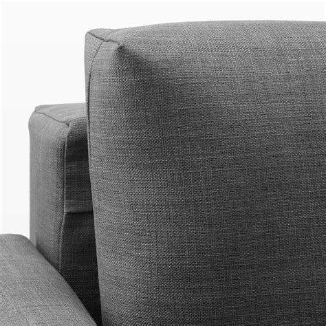 FRIHETEN three-seat sofa-bed, Skiftebo dark grey - IKEA