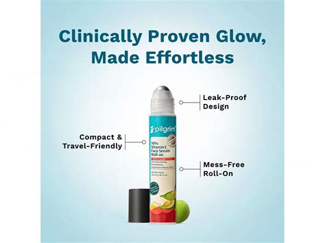 Buy Pilgrim 10% Vitamin C Face Serum Roll-On Online at Best Price ...