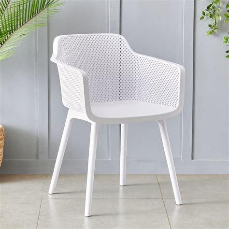 Buy Musk Polypropylene Chair - White from Home Centre at just INR 3799.0