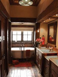 Rustic Bathroom Ideas For Small Bathrooms by Rustic Bathroom Decor Ideas Pictures Tips From Hgtv Hgtv Rustic Bathroom Ideas For Small Bathrooms