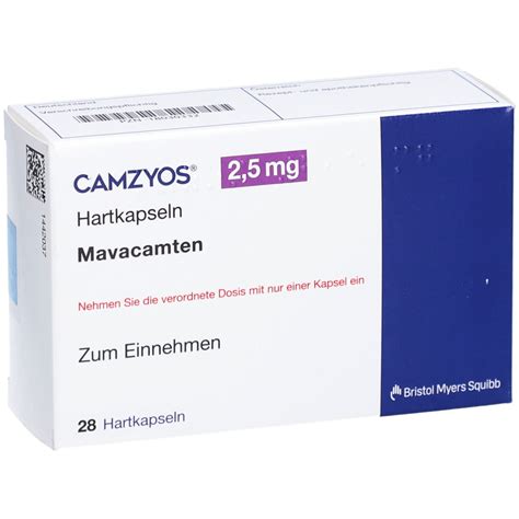 CAMZYOS 2,5 mg Hartkapseln 28 St mit dem E-Rezept kaufen - Shop Apotheke
