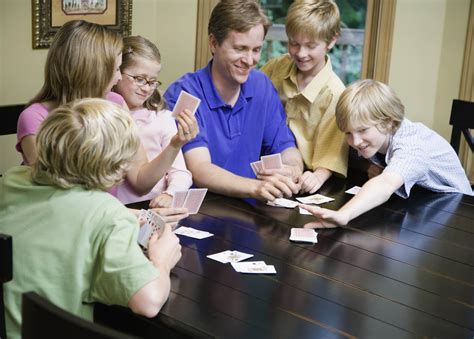 Kids Playing Card Games