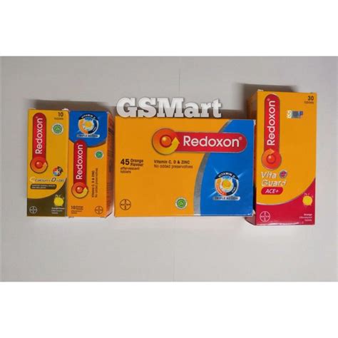Redoxon double action 60 tablets / Vitamin C Calcium D B6 / Triple ...