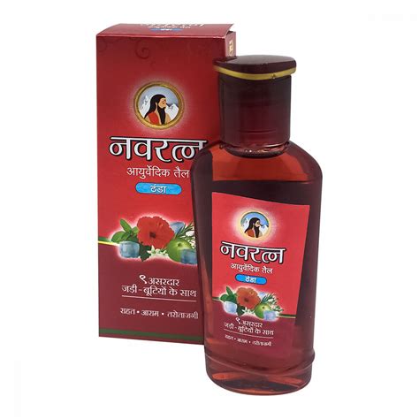 Ayurvedic Oil NAVRATNA, Emami Ltd. (Аюрведическое массажное масло ...