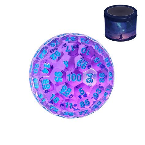 Amazon.com: Poludie Upgraded D100 Dice, Single 100 Sided Polyhedral ...