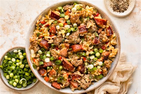 Dirty Cajun Rice (one pot recipe!) - No Spoon Necessary