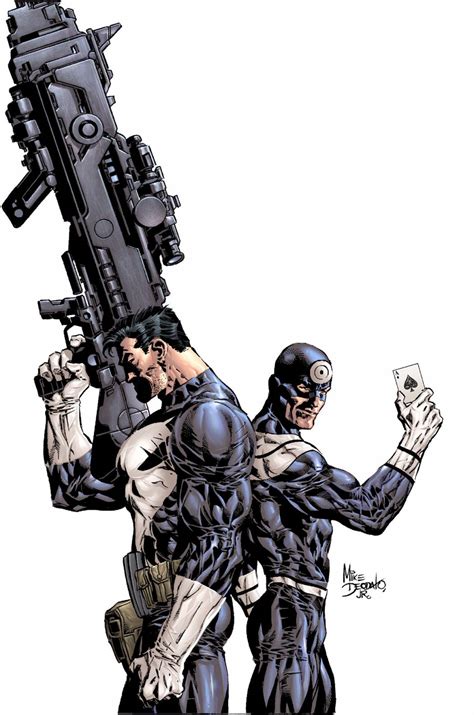 Spider-Man & Captain America Vs. Punisher & Bullseye - Battles - Comic Vine
