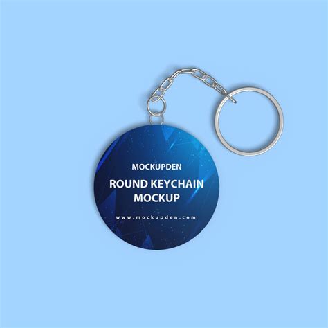 Keychain Mockup Psd