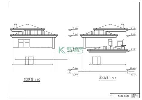 二层欧式别墅效果图豪华复古,占地136平方17×8米带车库露台阳台农村独栋小别墅设计图 - 酷建房