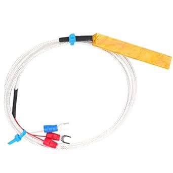 Temperature Monitor, Temperature Sensor Probe PT100 for Motor Coils(2m ...