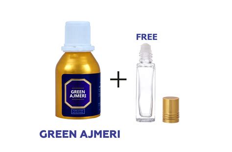 Green Ajmeri Attar 25GM – Leafy Green, Woody & Amber Fragrance – Meena ...