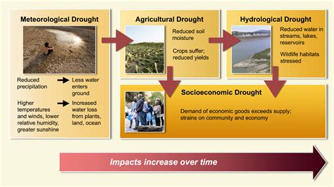 Types of Drought: Cascading Effects
