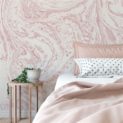 Wall Mural Colour Explosion - Dusky Pink | wall-art.com