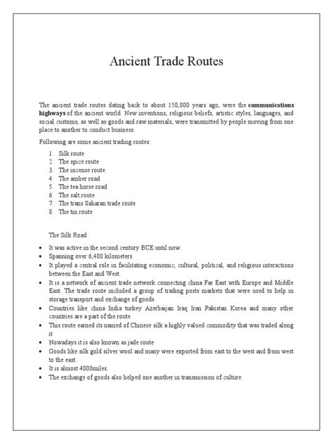 Ancient Trade 的图像结果