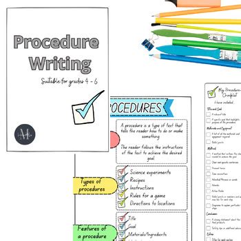 Image result for Procedure Writing Example for Grade 4