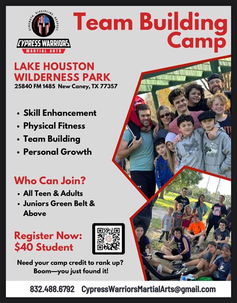 Team Building Camp, Lake Houston Wilderness Park, New Caney, 9 August ...