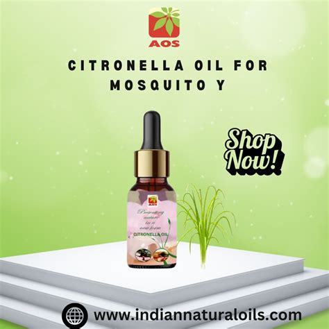 Citronella Oil for Mosquito Repellent: How It Works Naturally