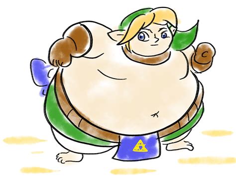 Male Weight Gain - Art on Zelda-Expansion - DeviantArt