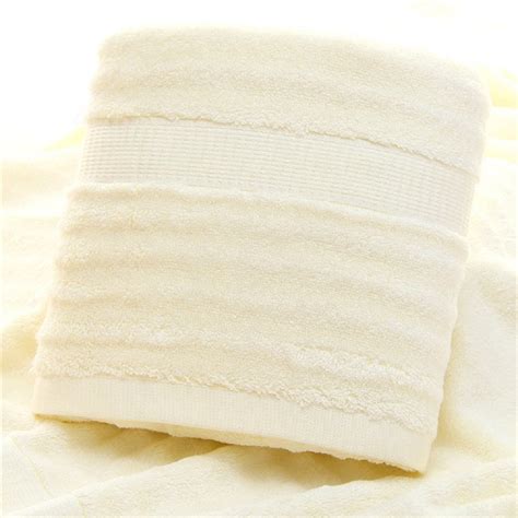 Mush 600 GSM Bath Towel 1 - Cream | 100% Bamboo |Ultra Soft, Absorbent