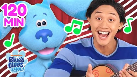 2 Hour Nursery Rhyme Sing Along Songs w/ Blue, Josh & Magenta 🎵 Blue's ...