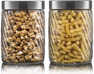 Ginoya Brothers Glass Grocery Container - 1200 ml Price in India - Buy ...