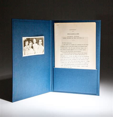 The Checkers Speech - The First Edition Rare Books