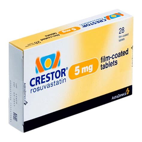 ROSUVASTATIN (CRESTOR) 5MG - Khoa Dược Bệnh Viện Quân Y 7