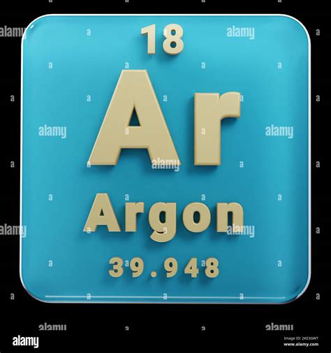 Beautiful abstract illustrations Standing black and red Argon element ...