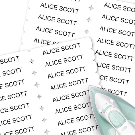 Iron On Labels | Label Land