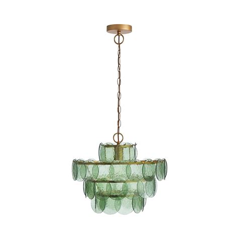 Alohi Disc Ceiling Fitting | Green chandeliers, Light fittings, Chandelier