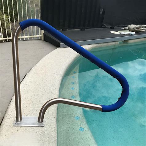 Amazon.com: Pool Rail Swimming Pool Handrail - Black Grip Cover ...
