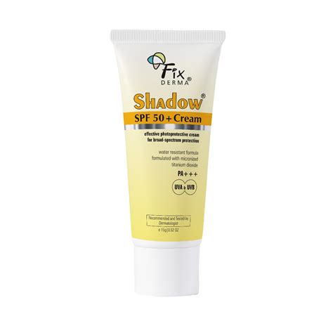 Fixderma Shadow Sunscreen SPF 50+ PA+++ Cream | Dry Skin | Protector ...
