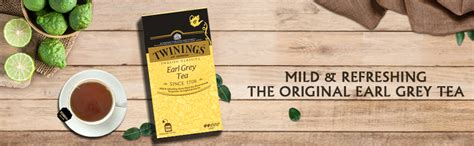 Twinings Earl Grey Tea, 100 Teabags, Premium Black Tea, English Classic ...