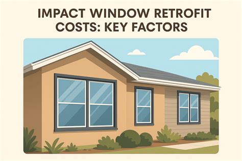 Impact Window Retrofit Costs: Key Factors