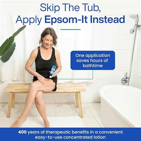 Epsom-It Soothing Nerve Super Concentrated Epsom Salt Lotion