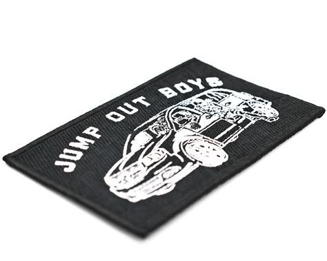After Action D’Brief Jump Out Boys PVC Patch | Morale Patch | Black