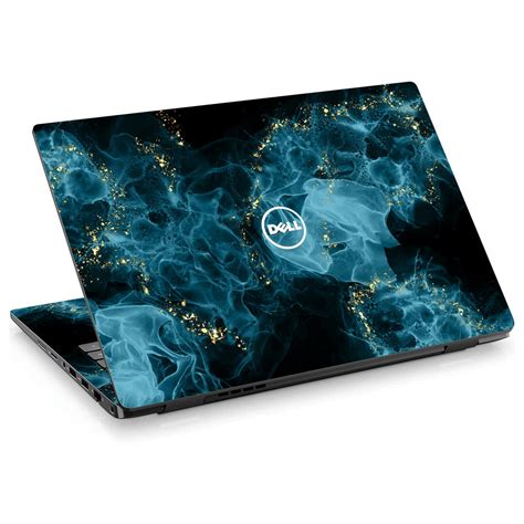 Shop Blue Energy Flow Laptop Skin for Dell | Buy Online Now – SkinsLegend