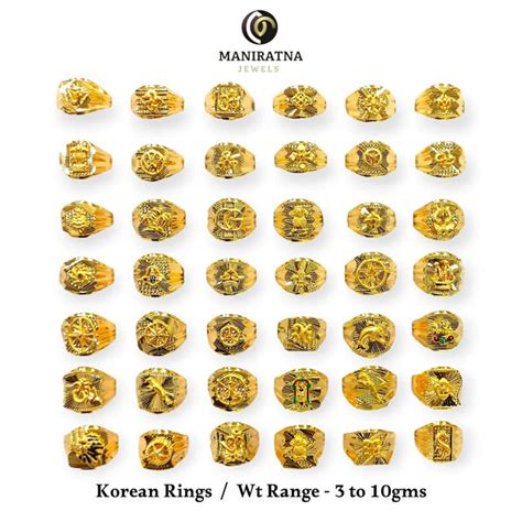 Korean Rings – HM Sarafa Bazar India Pvt Ltd