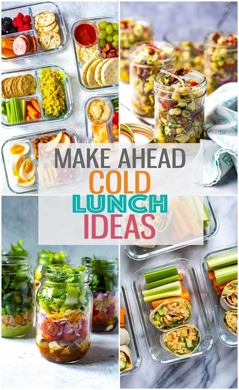 20+ Easy Cold Lunches {Meal Prep Ideas} - The Girl on Bloor