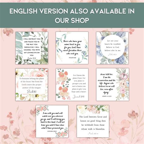 Spanish Promises of God Verse Cards for Women | Reina-valera & Nueva ...