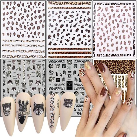Cheetah Print Nail Designs With Bows