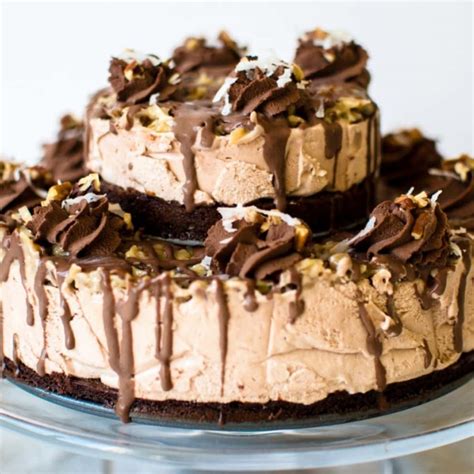 German Chocolate Ice Cream Cake