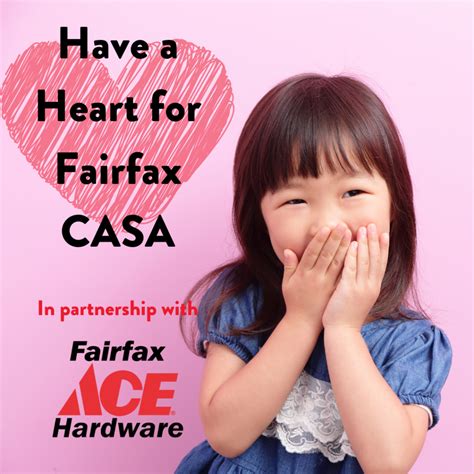 Have a Heart for Fairfax CASA at Fairfax ACE Hardware - Fairfax CASA